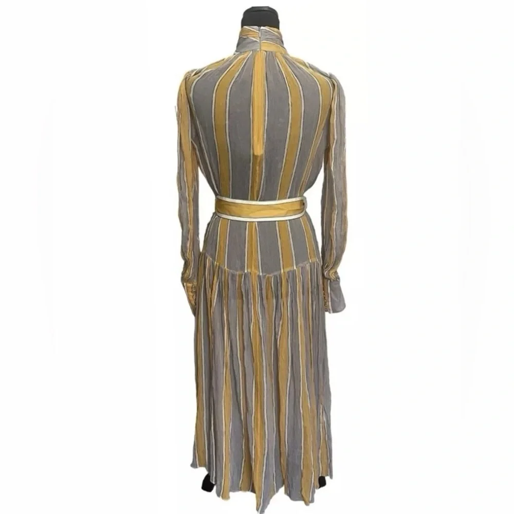 ZIMMERMANN SABOTAGE
ROLL NECK DRESS 100% Silk - Picture 2 of 8